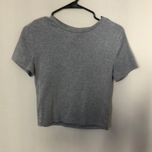 Gray short sleeve shirt form H&M